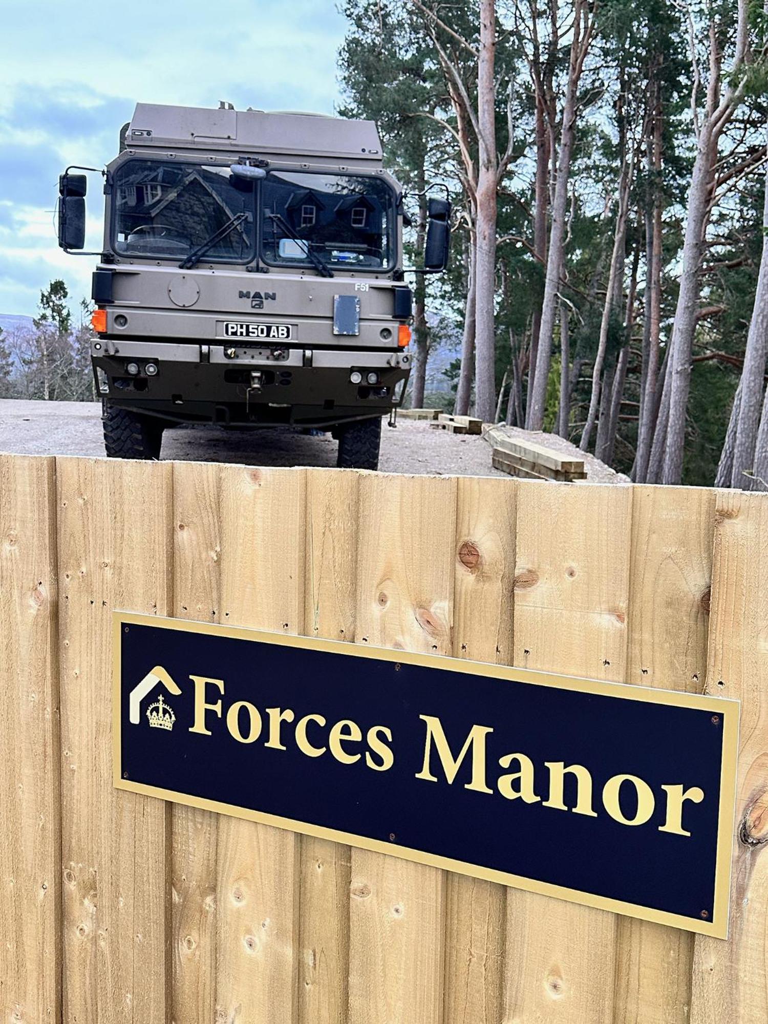 Forces Manor Hotel Kincraig Buitenkant foto